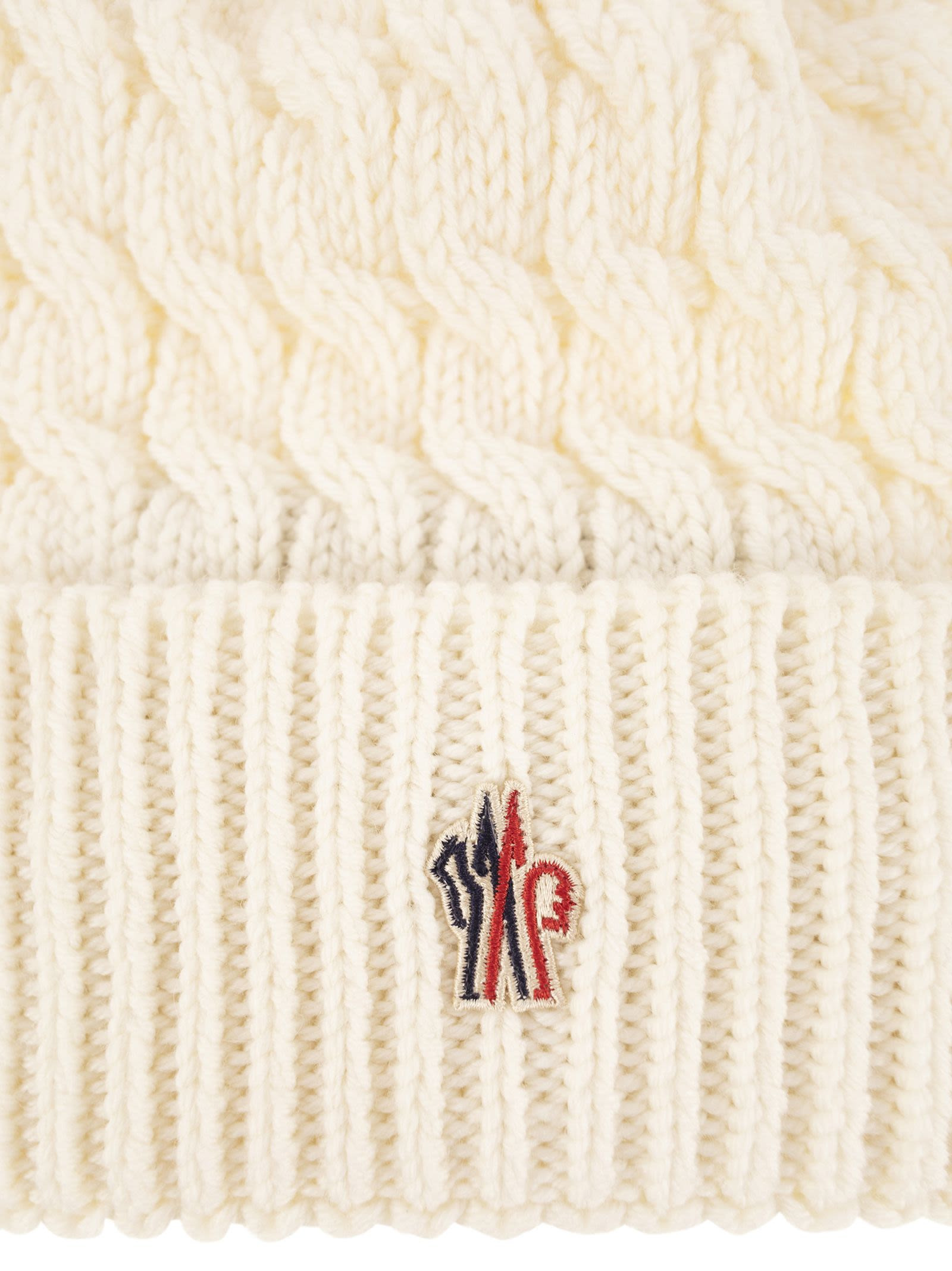 Moncler Grenoble Women Wool Hat With Pom Pom - 3