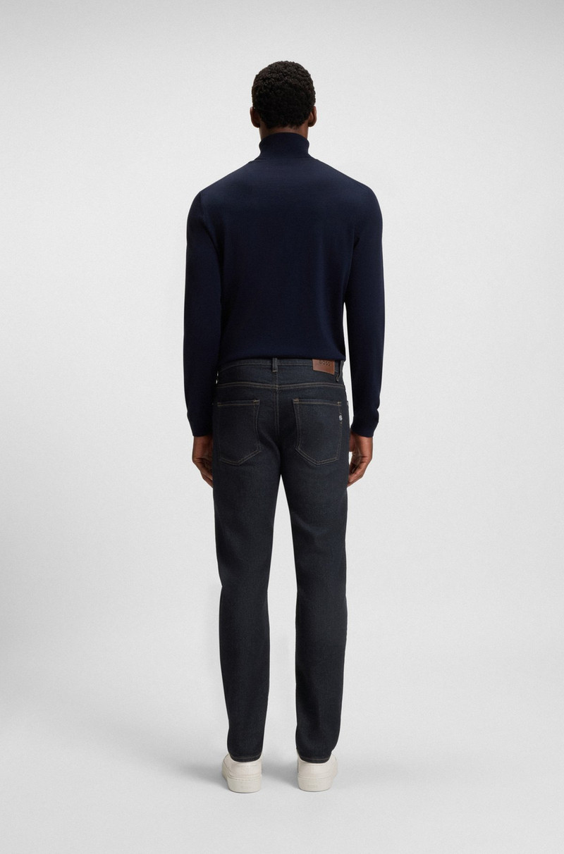 DELAWARE SLIM-FIT JEANS 에 DARK-BLUE COMFORT-STRETCH DENIM 4