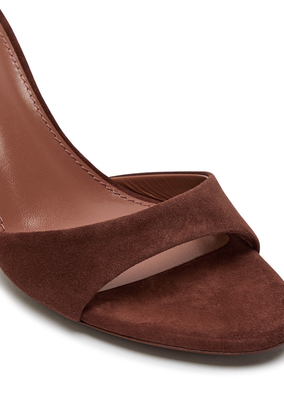 Paris Texas Lidia 70 Suede Mules - 4
