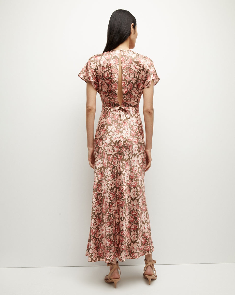 SEYMOUR STRETCH-SILK DRESS - 6
