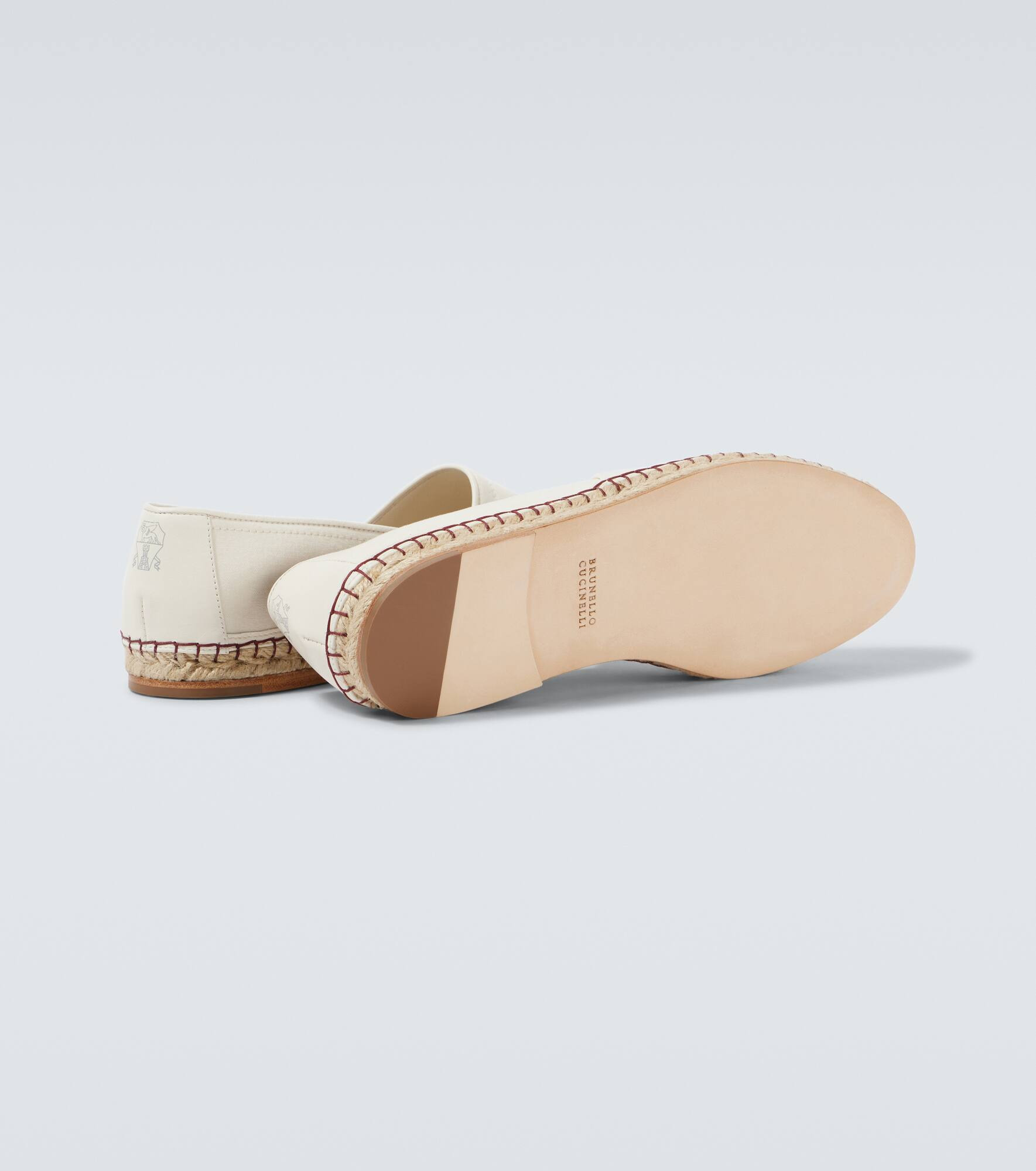 Leather espadrilles - 7