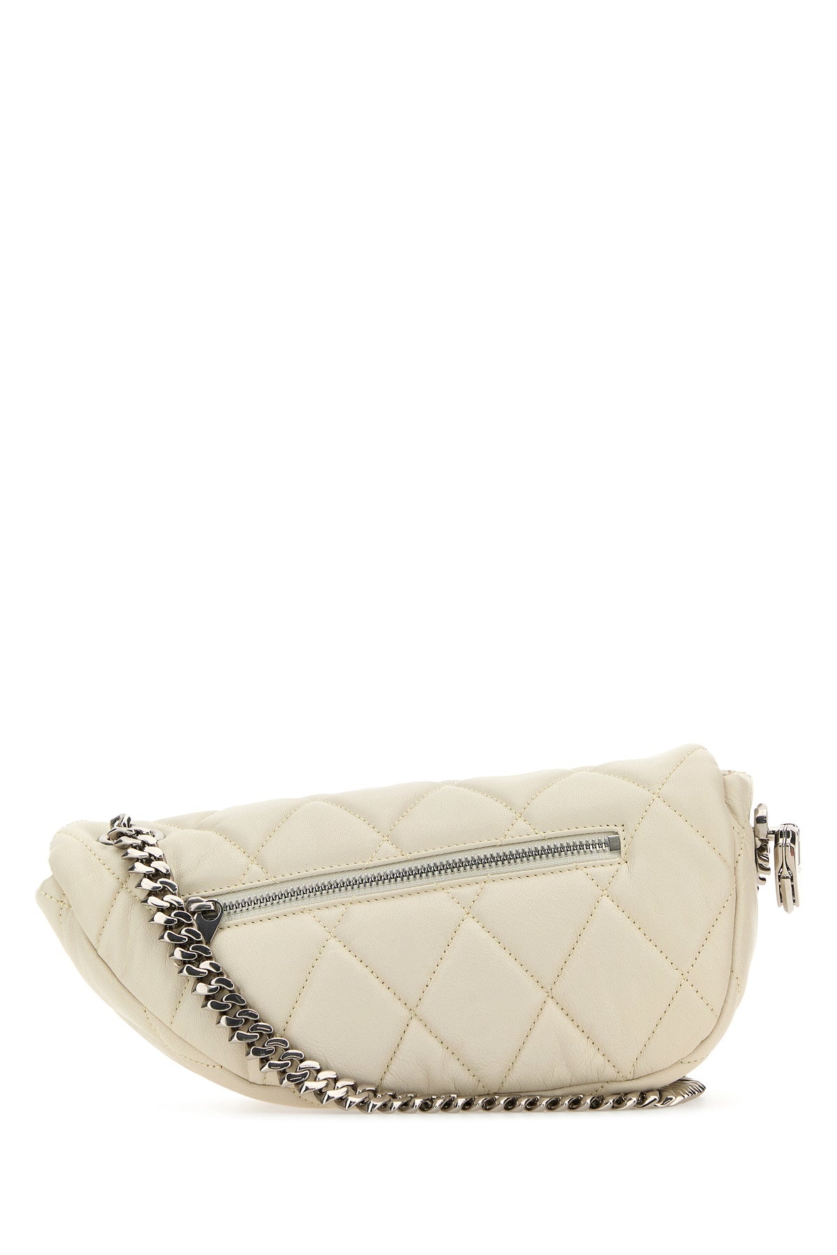 White leather Shield Lock shoulder bag - 3