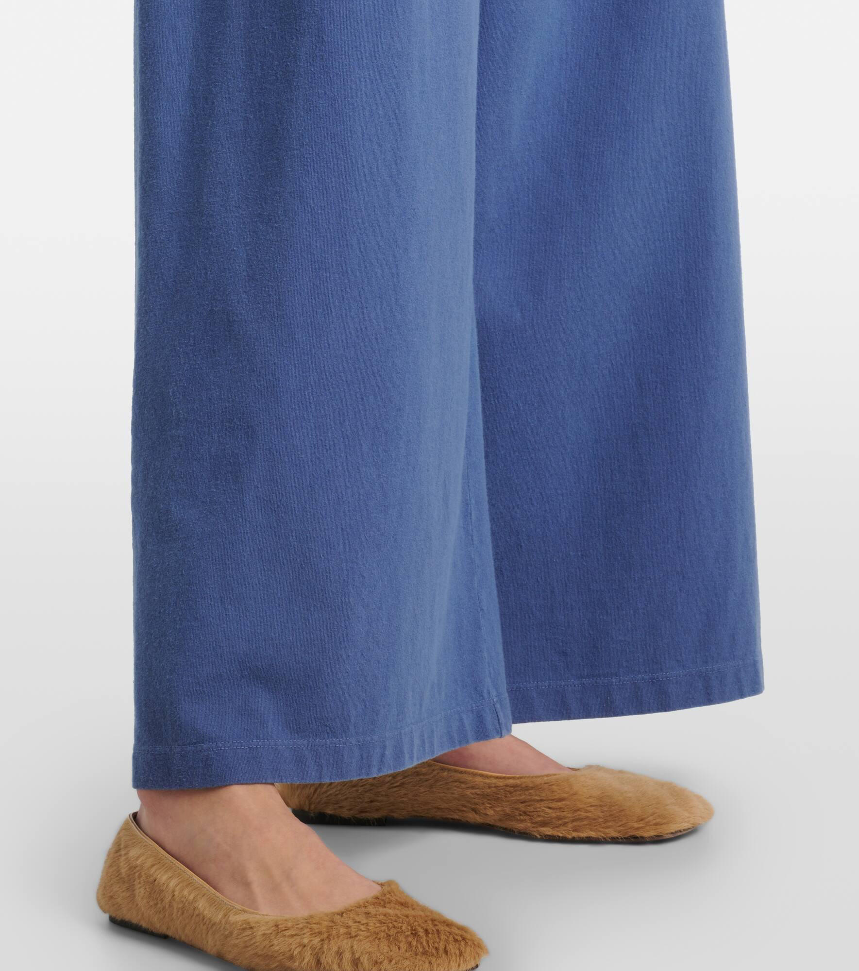 Ukira mid-rise cotton wide-leg pants - 5