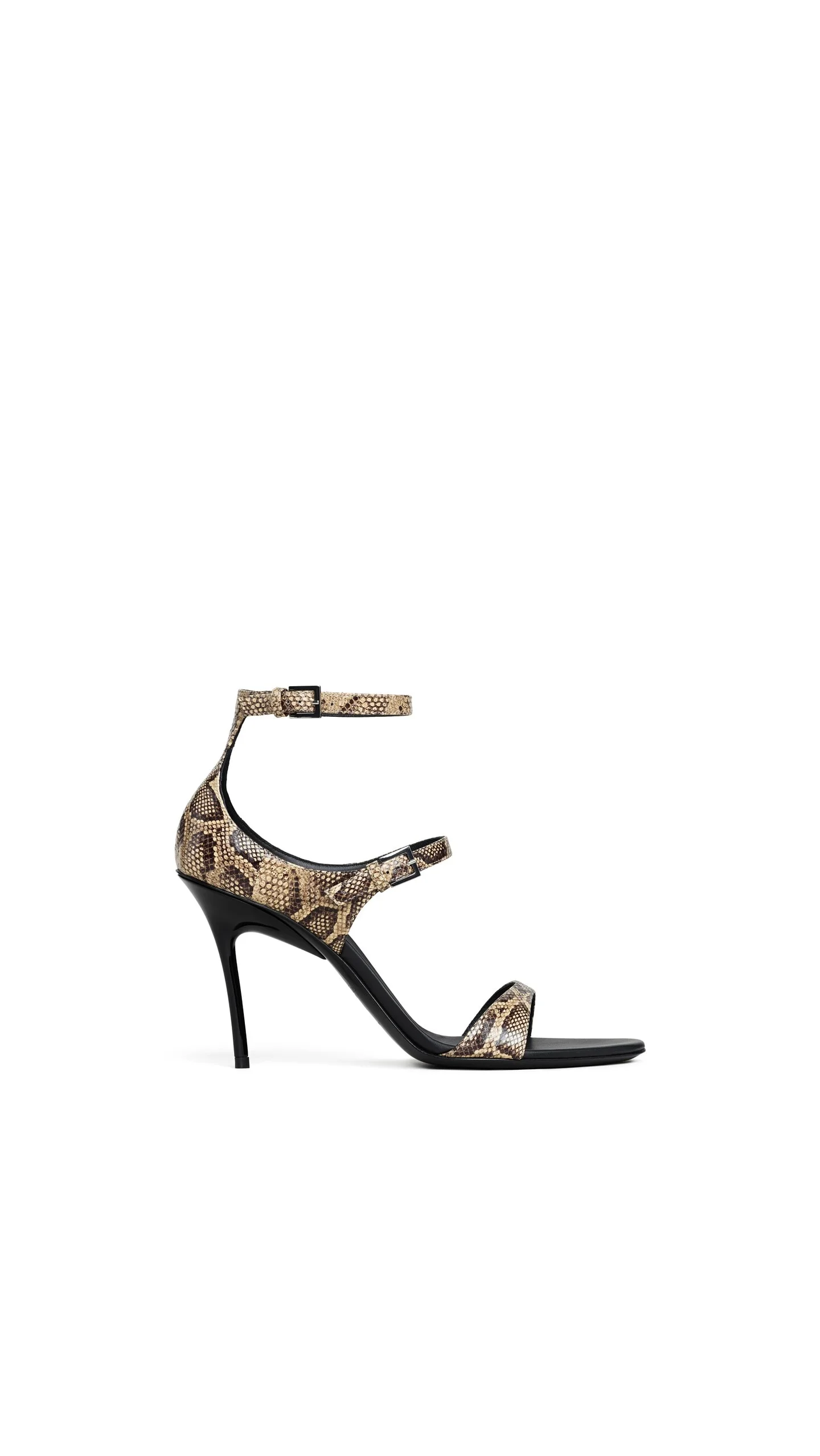 DROP STRAPPY SANDALS IN AYERS LEATHER - 1