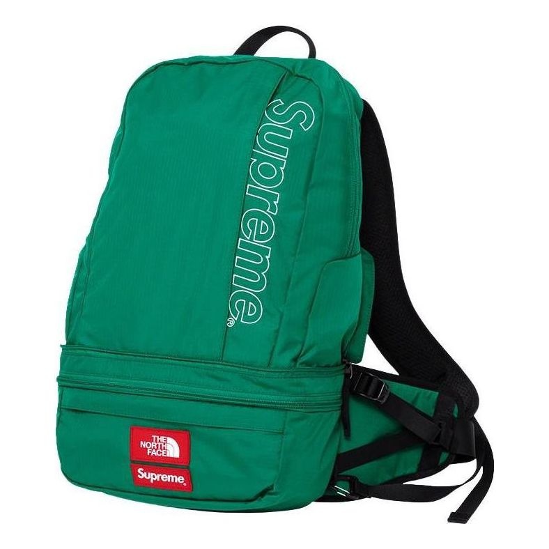 Supreme x The North Face Trekking Convertible Backpack And Waist Bag 'Green Red' SUP-SS22-755 - 2
