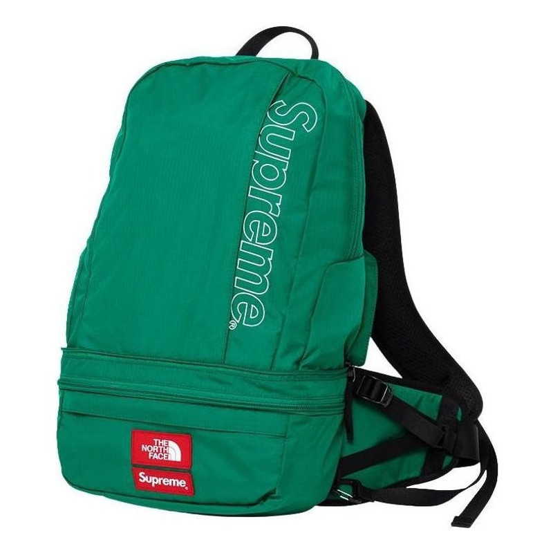 Supreme Supreme x The North Face Trekking Convertible Backpack And Waist Bag 'Green Red' SUP-SS22-755 outlook
