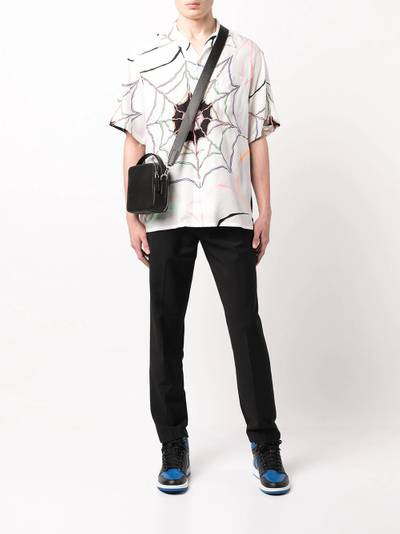 WACKO MARIA x WOLF'S HEAD Cobweb shirt outlook