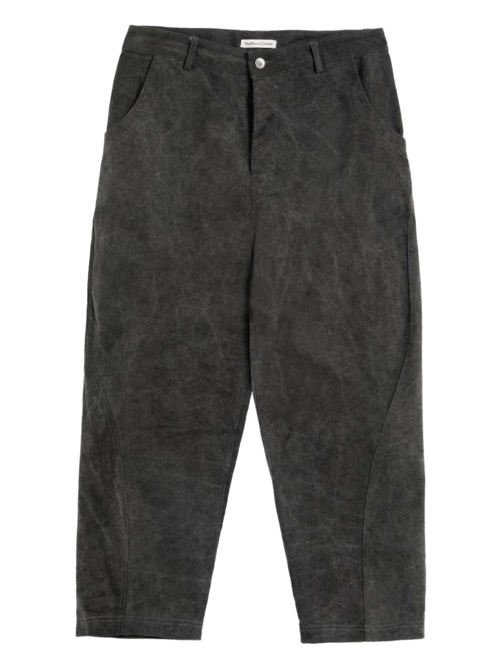 twisted seam jeans - 1