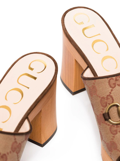 GUCCI Houdan 85mm mules outlook