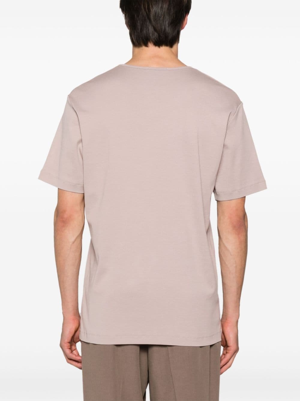 short-sleeve cotton T-shirt - 4