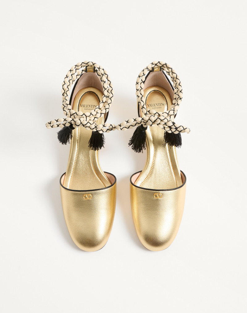 D'ORSAY BONDIE PUMP IN LAMINATED NAPPA 45MM 4