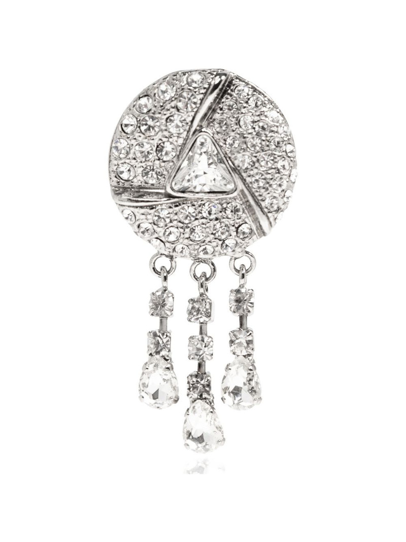 stone embellished drop earrings 4