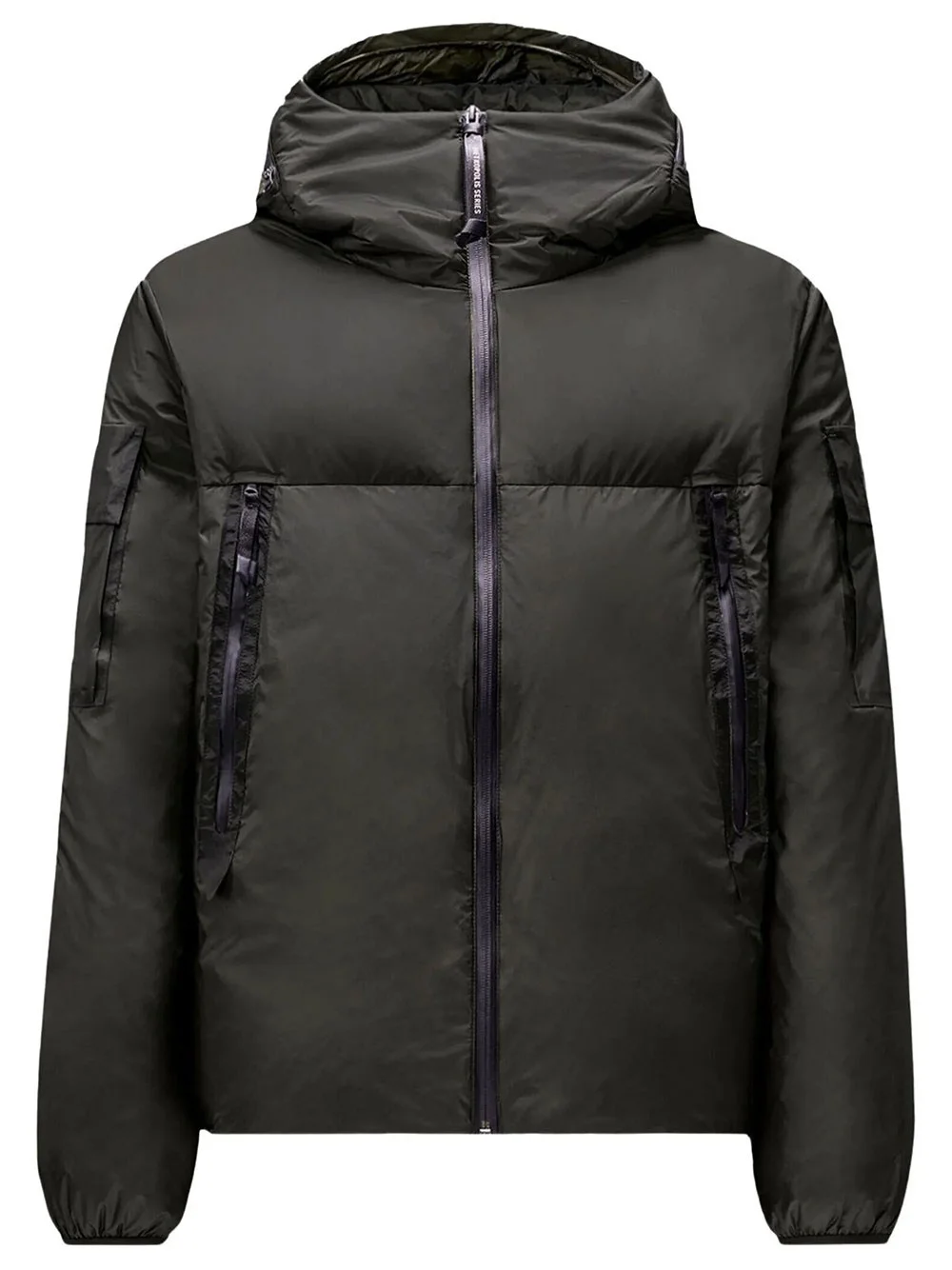 HOODED DOWN JACKET METROPOLIS SERIES IN METROSHIELD - 1