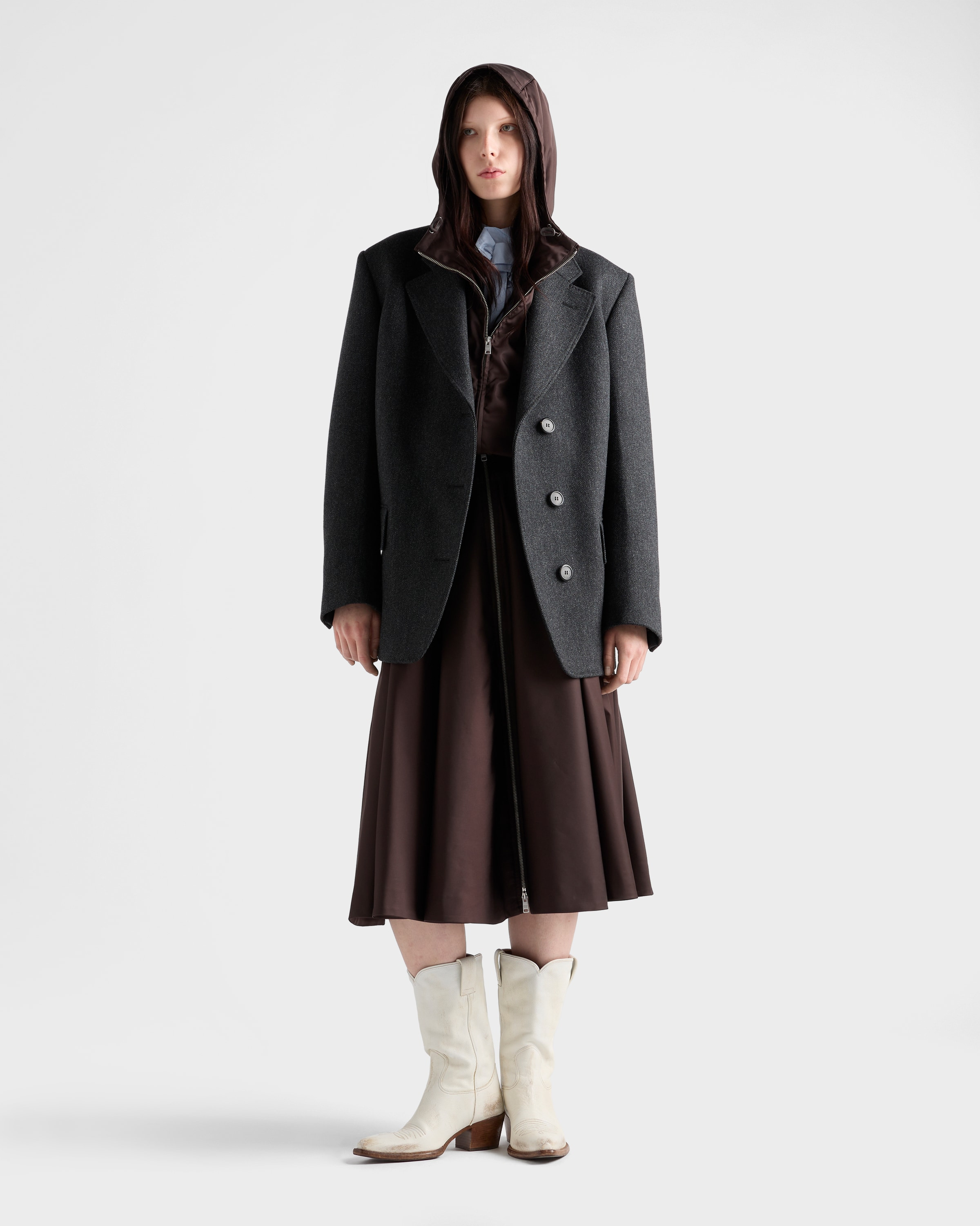 Re-Nylon circle skirt - 2