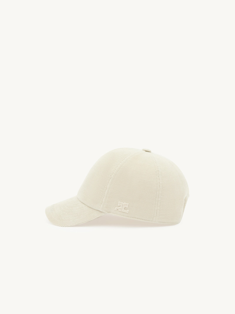courrèges CORDUROY SHELL CAP outlook