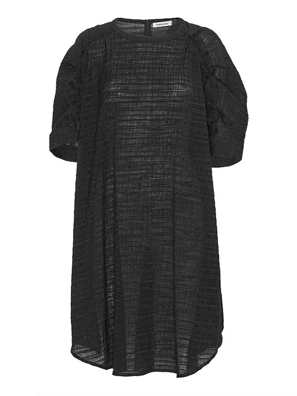 RENEW DRESS - BLACK - 1