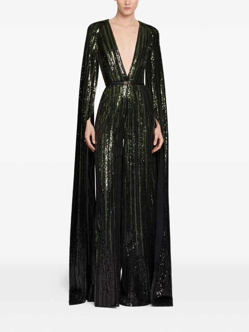 ELIE SAAB sequin-embellishment jumpsuit outlook