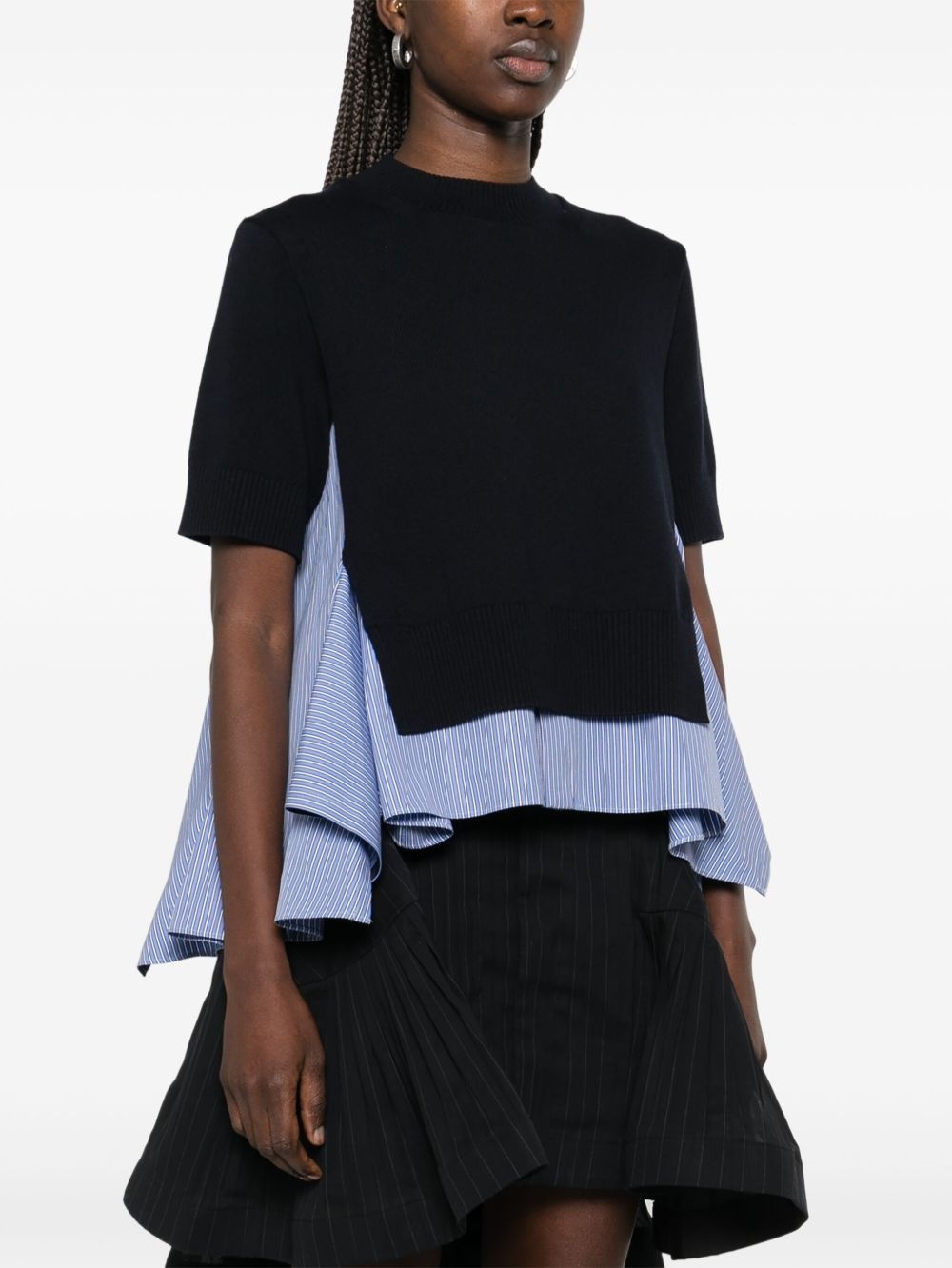 flared T-shirt - 3