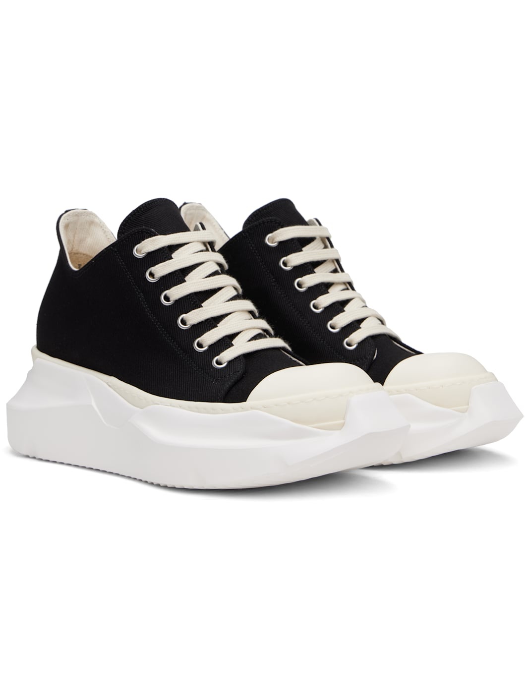 Black Hollywood Abstract Low Sneaks Sneakers - 4