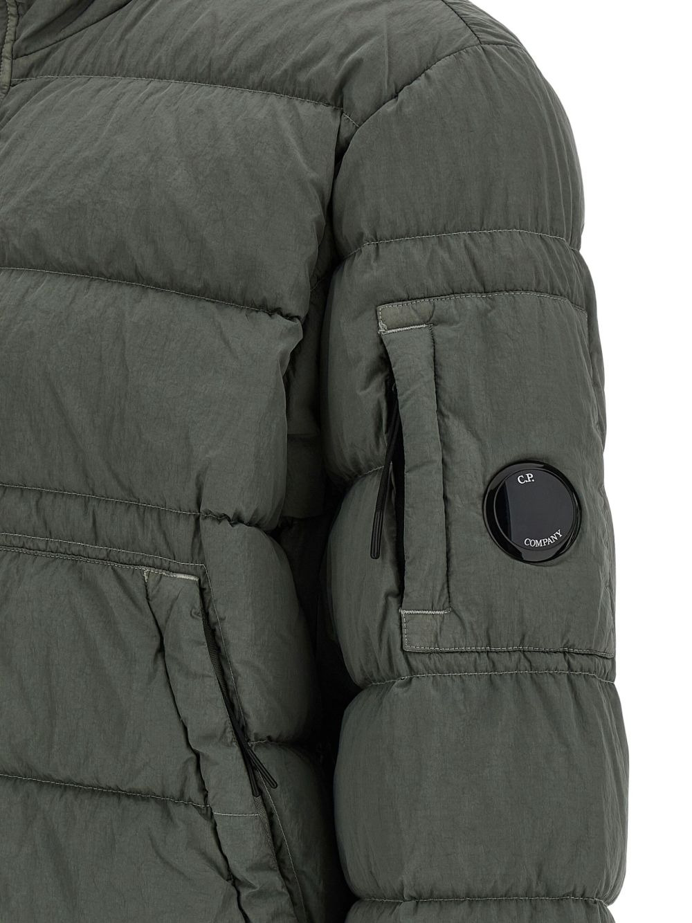 goose-feather padded quilted jacket - 3