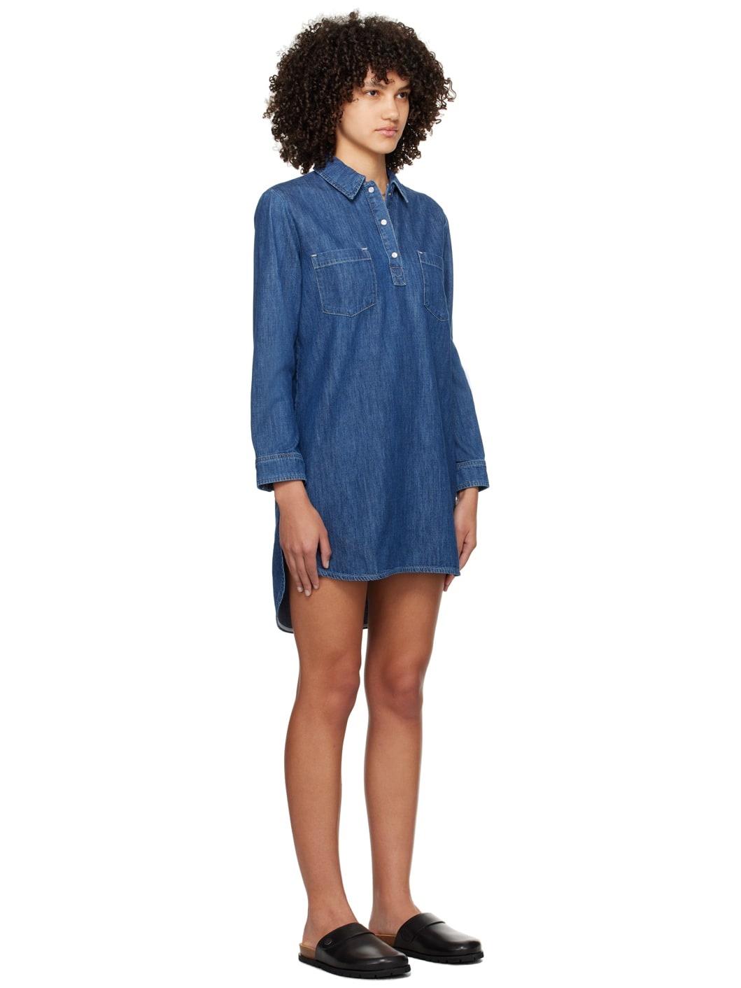 Indigo Texas Denim Minidress - 2