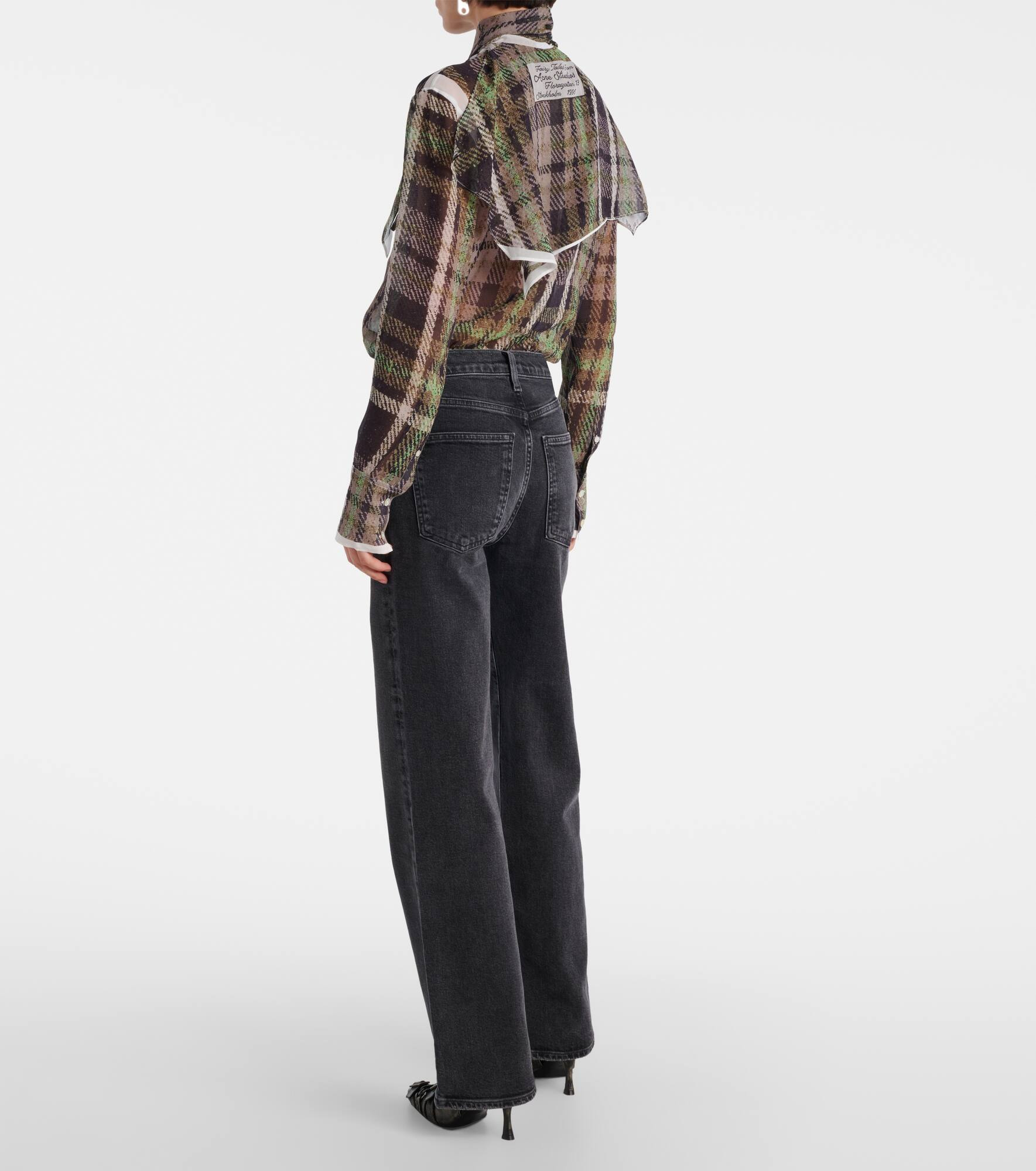 Harper mid-rise straight jeans - 3