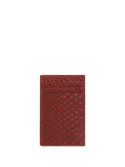 Giuseppe Zanotti Albert crocodile-effect cardholder outlook