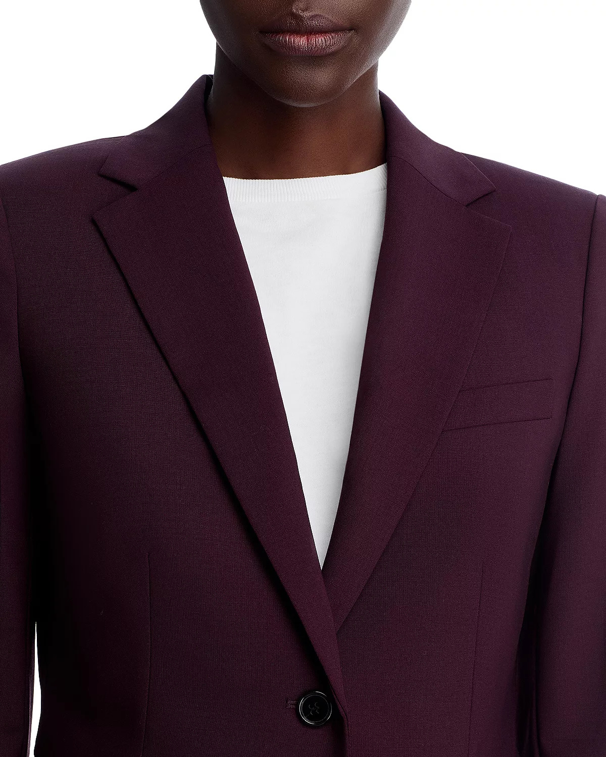 One Button Slim Jacket - 6