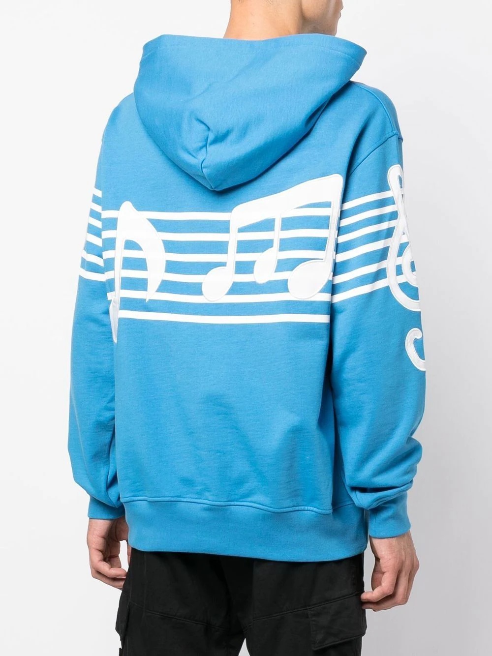 Musical Notes cotton hoodie - 4