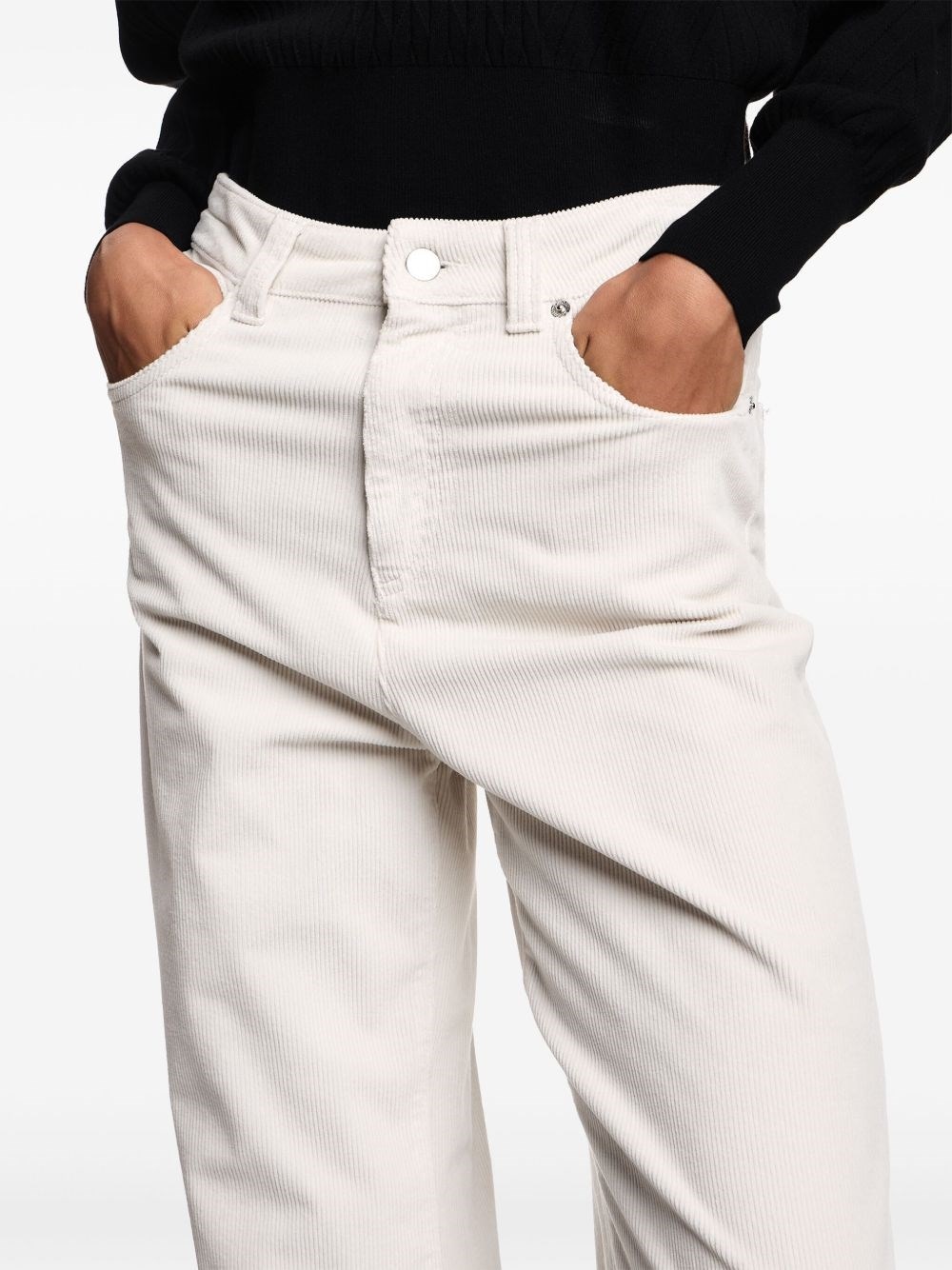 Wide-leg denim jeans - 2