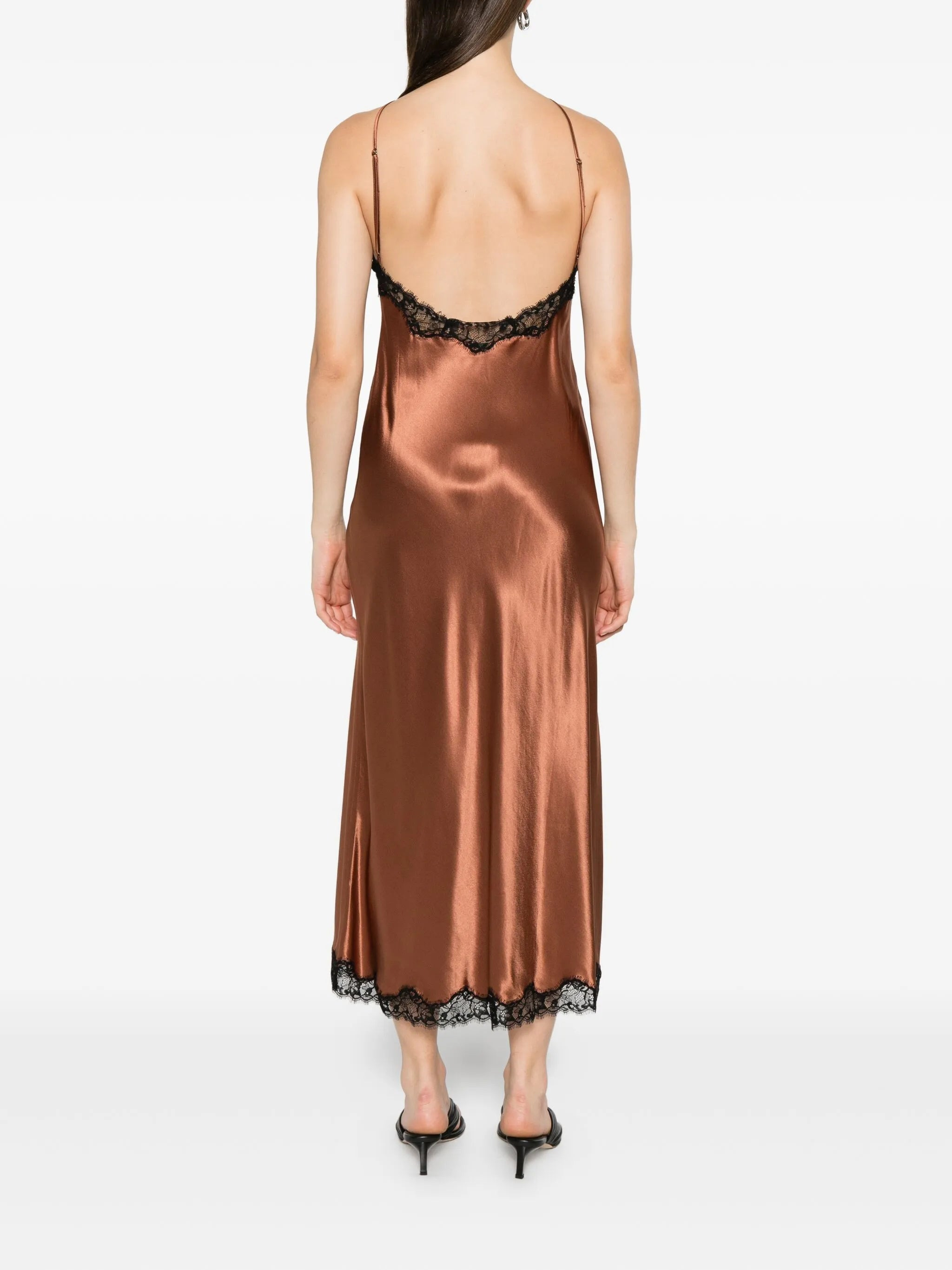 Rixo Harlan Lace-trimmed Slip Dress - 3