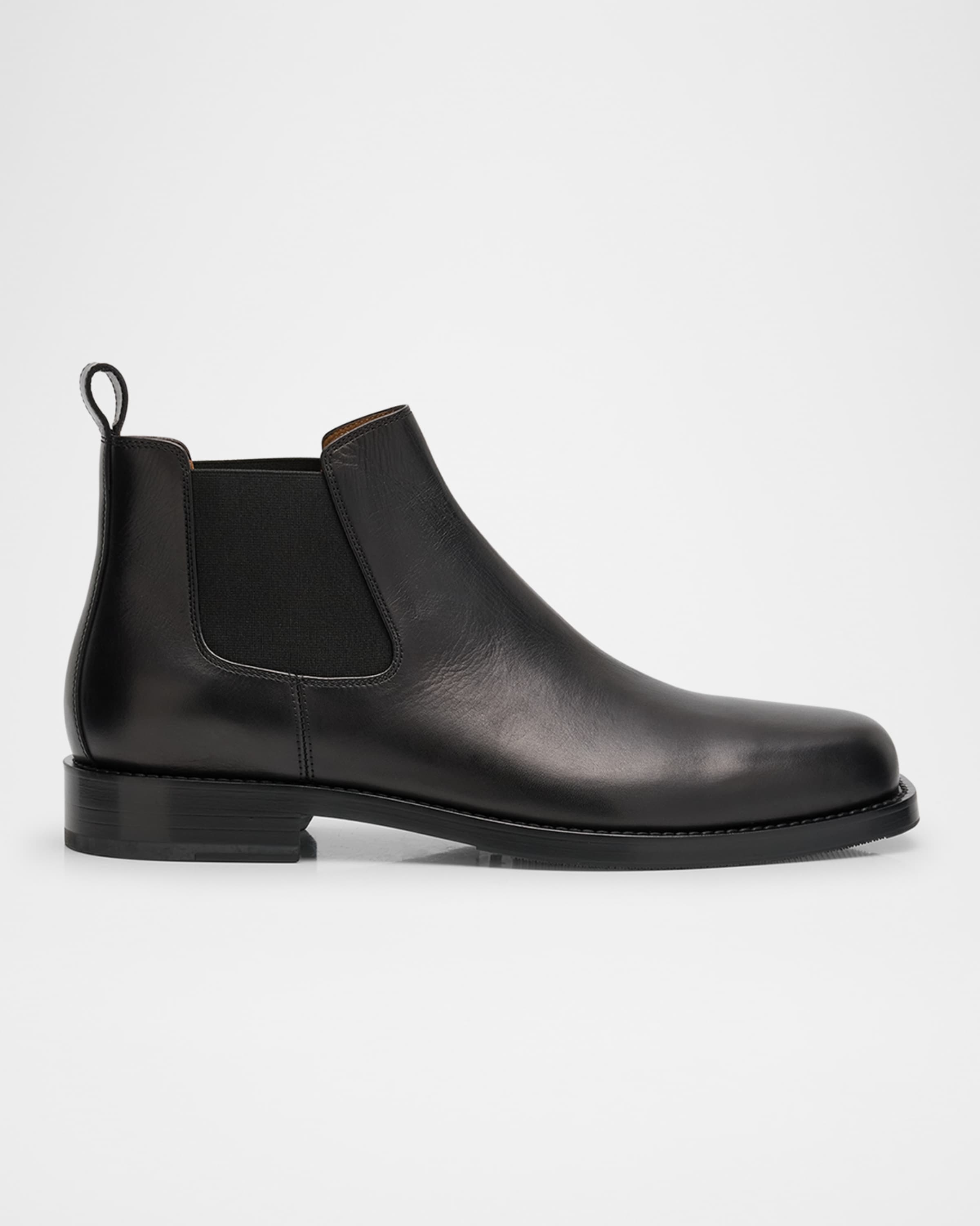 Men's QU108 Leather Chelsea Boots - 1