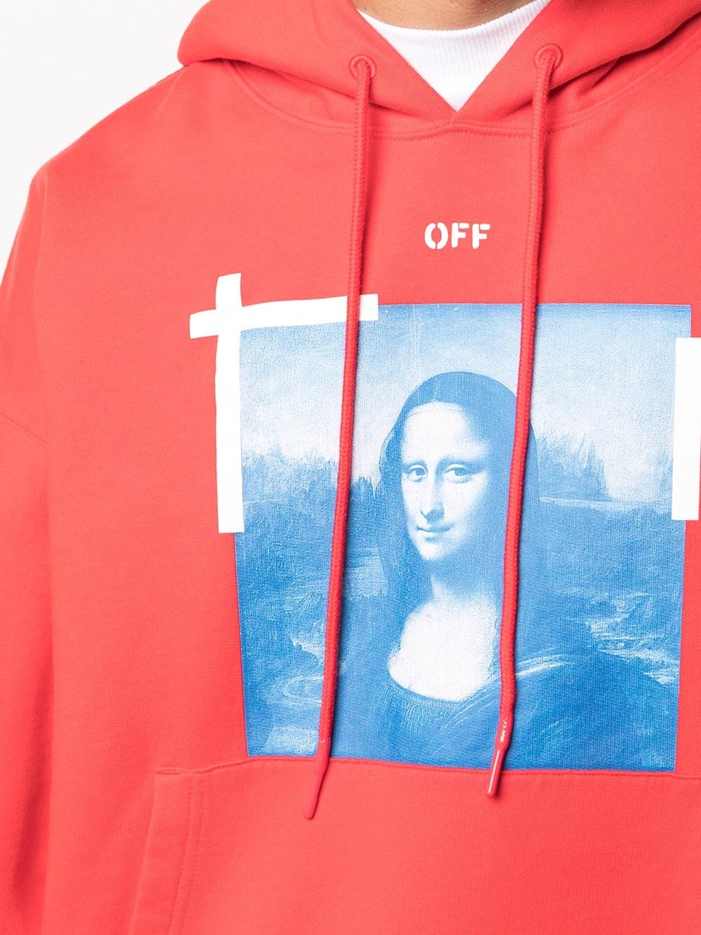 Mona Lisa print hoodie - 5