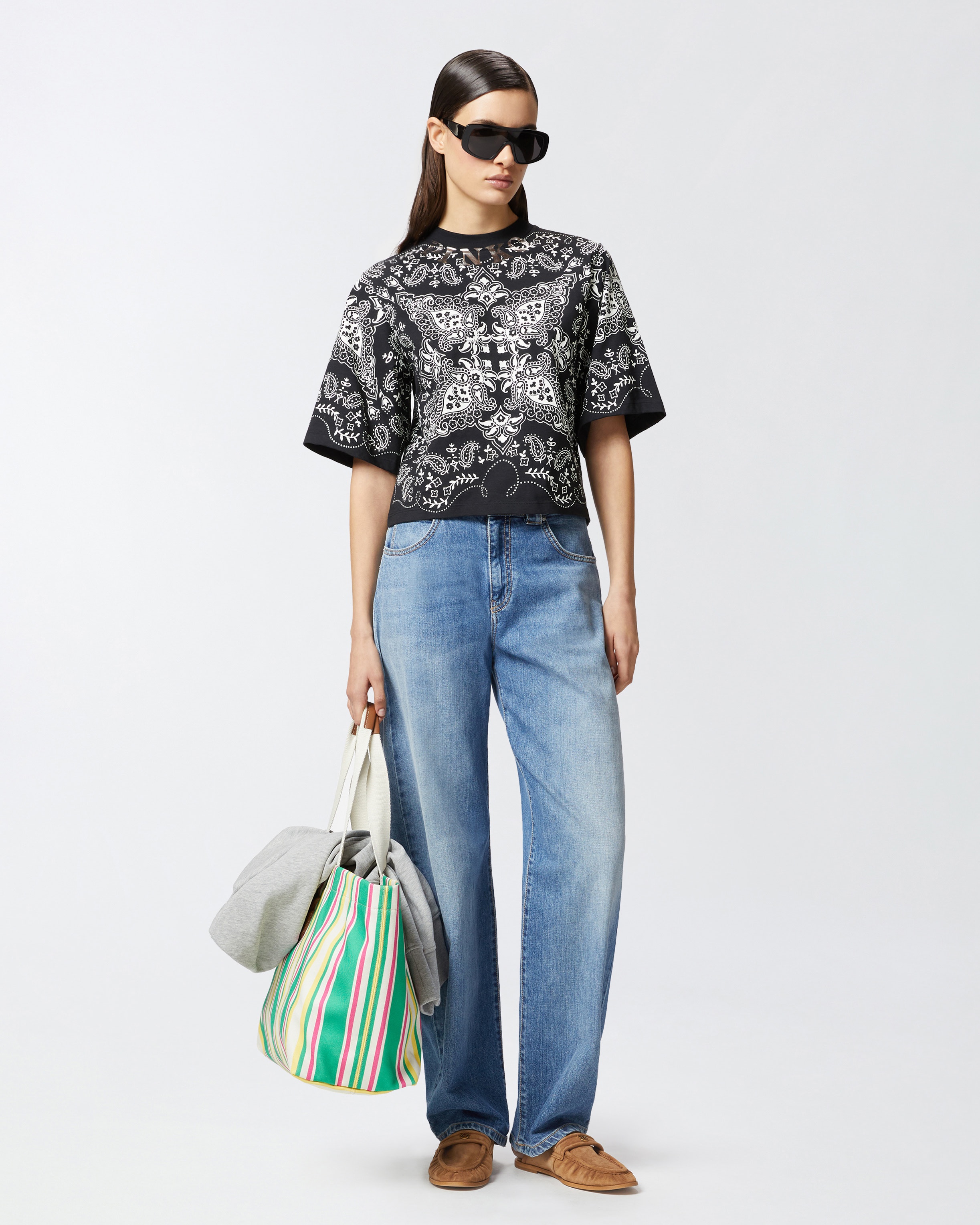 BANDANA PRINT T-SHIRT - 3