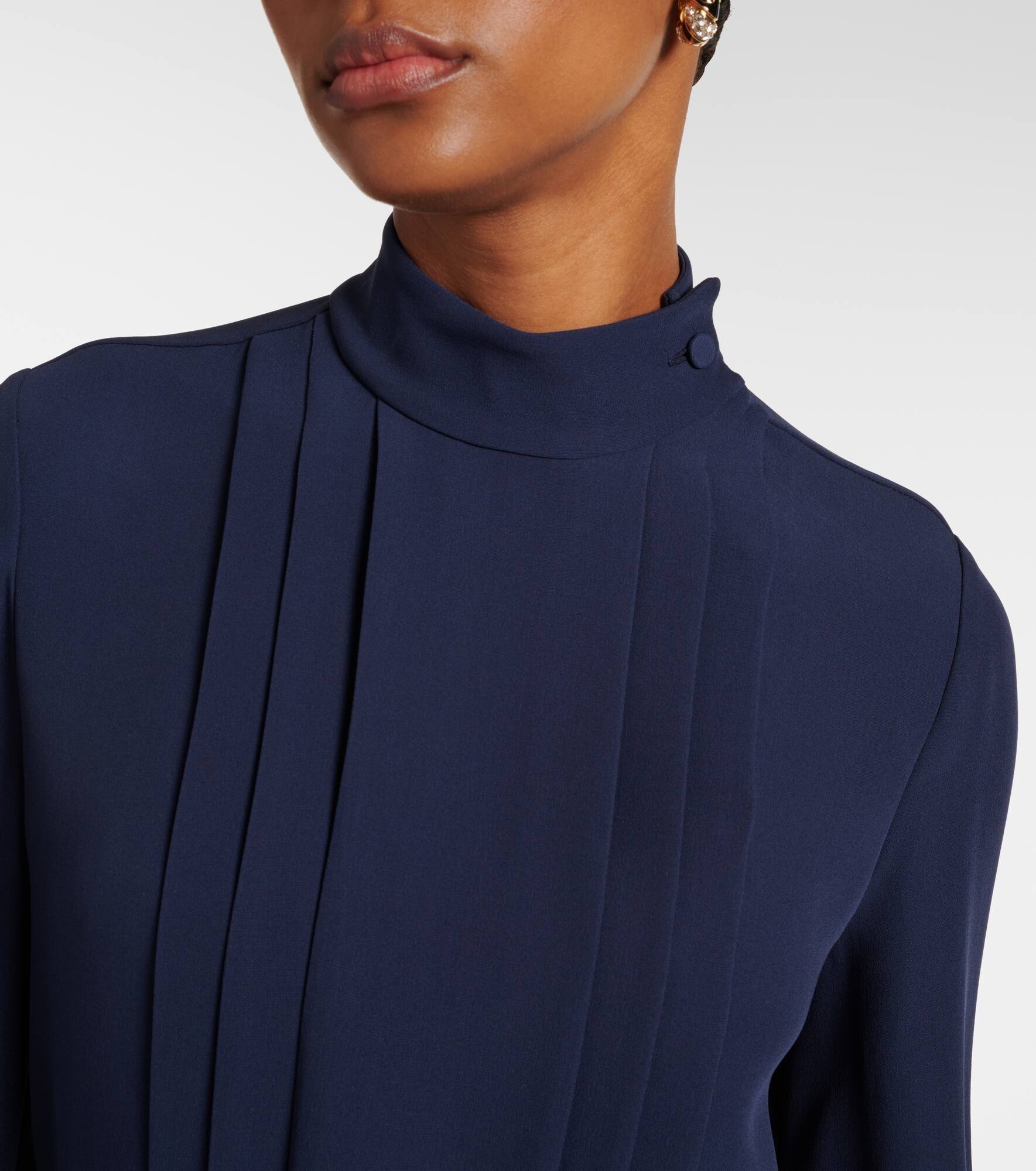 Cady Couture pleated belted blouse - 4