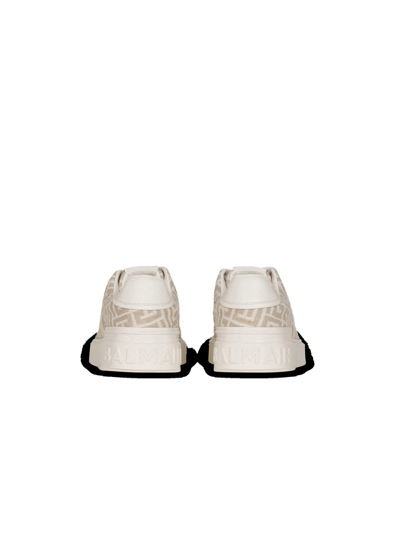 Bicolor jacquard B-Court sneakers 5