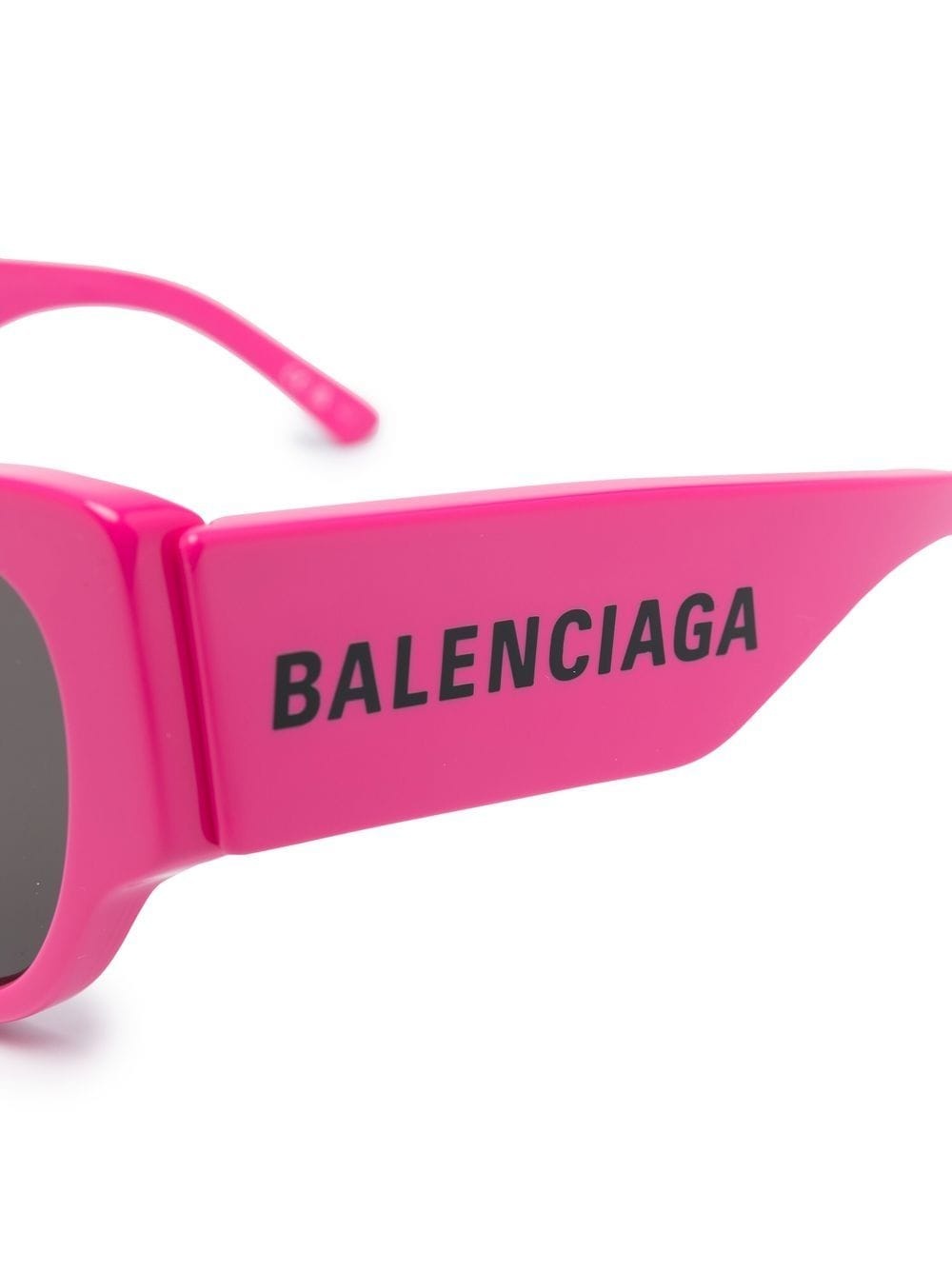 enamelled-logo cat-eye frame sunglasses - 3