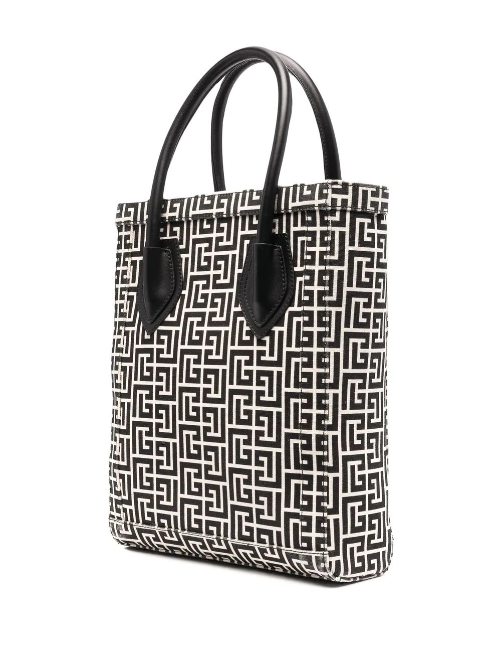 monogram-pattern tote bag - 4