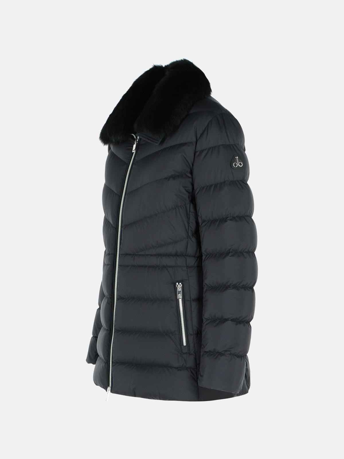 BLACK NYLON JACKET - 2