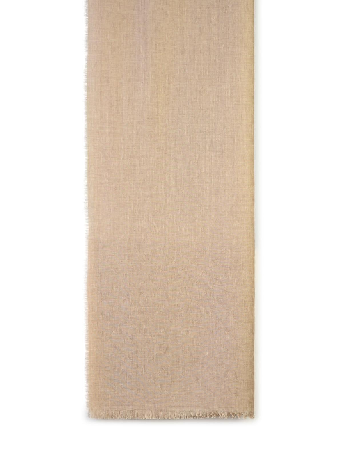 Max Mara 'Magico' Beige Wool Scarf Woman - 2