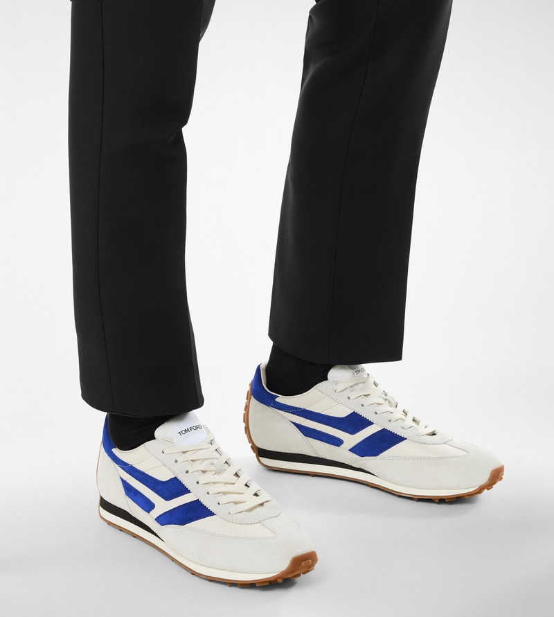 SMOOTH LEATHER AND SUEDE MICK SNEAKER 6