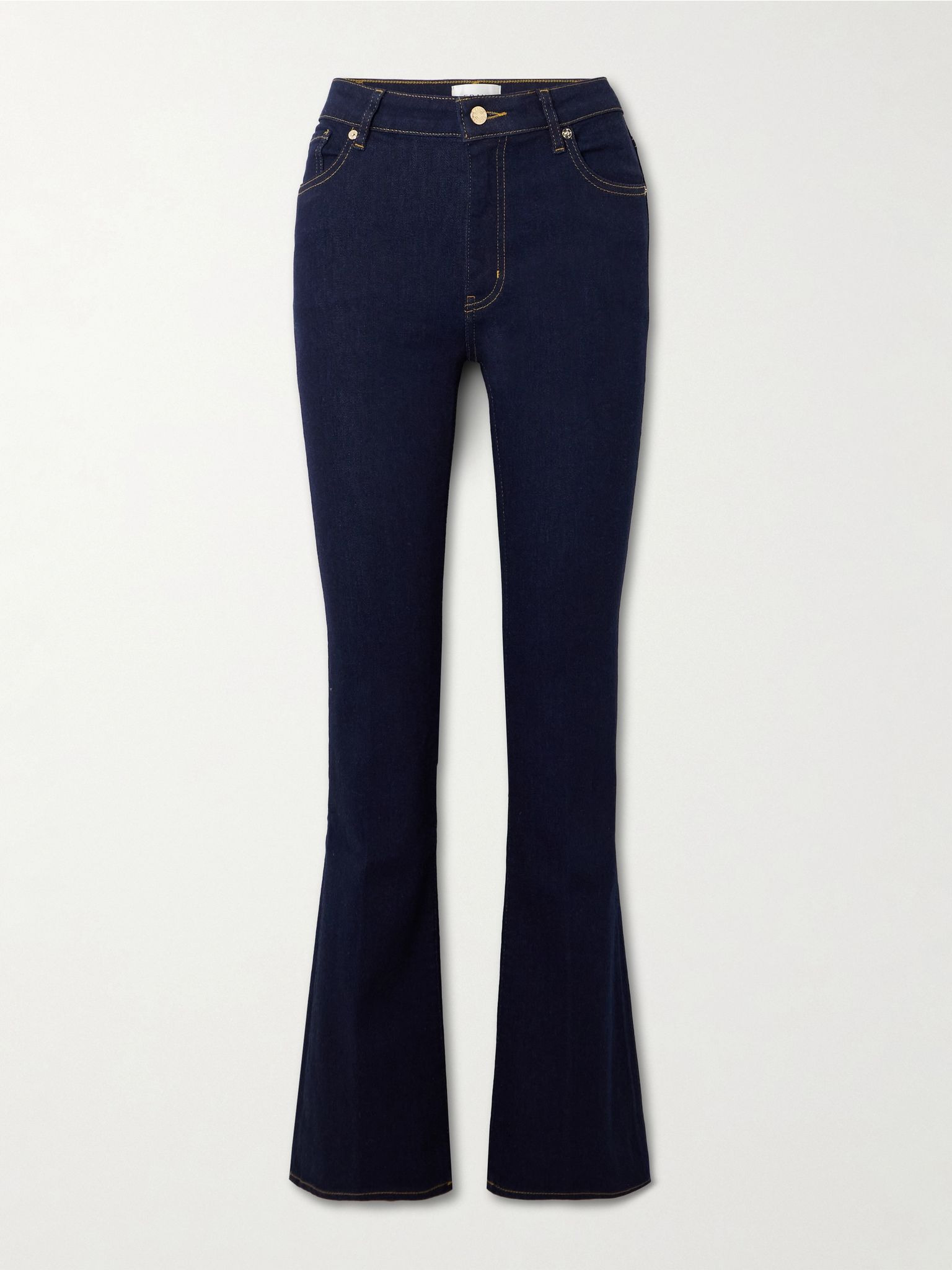 Reboot Super stretch high-rise bootcut jeans Dark denim - 1