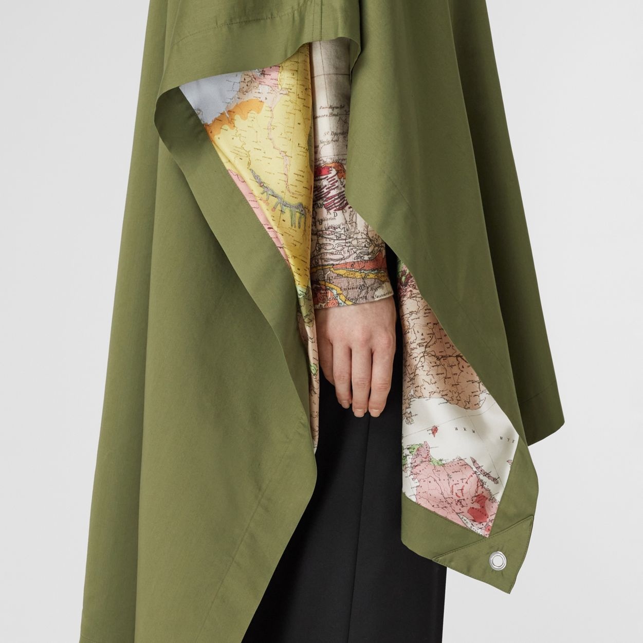 Cotton Silk Cape - 5