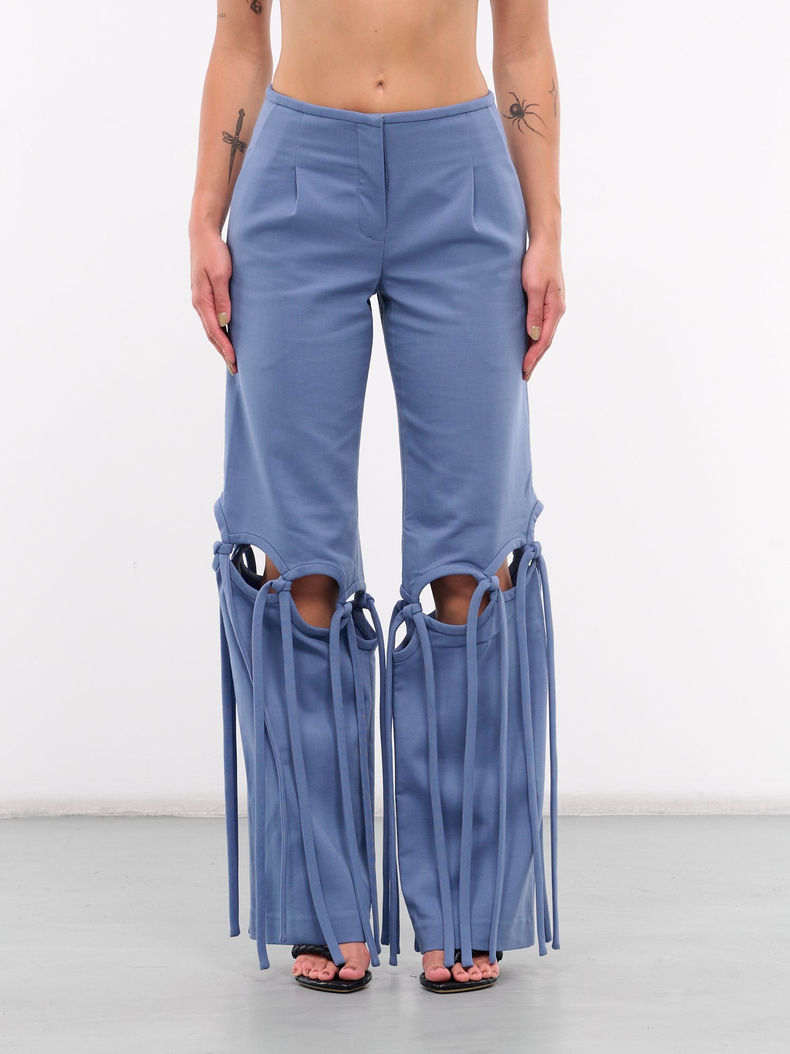 Loophole Tie Trousers - 1