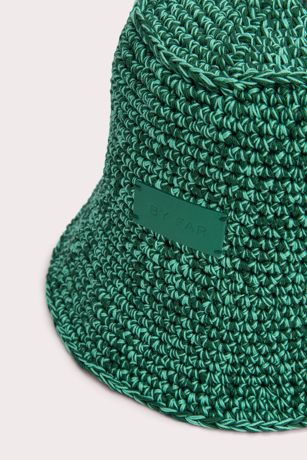 ROBBIE CLOVER GREEN COTTON MELANGE - 3