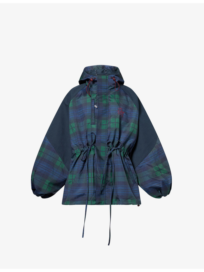 Liu Check Raincoat 1