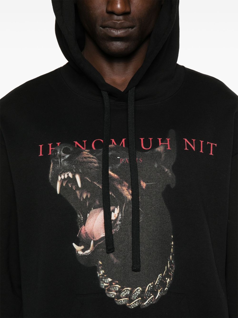 dog-print hoodie - 5