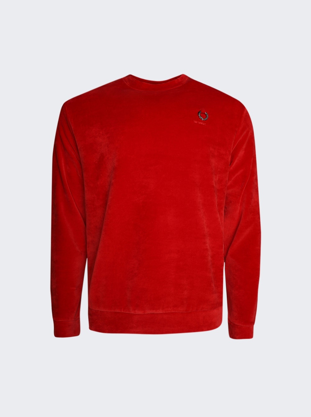 Velour Sweatshirt Goji Berry Red - 1