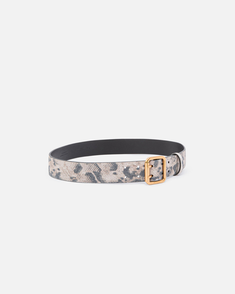 PINKO BELT WITH PYTHON PRINT, 4 CM outlook