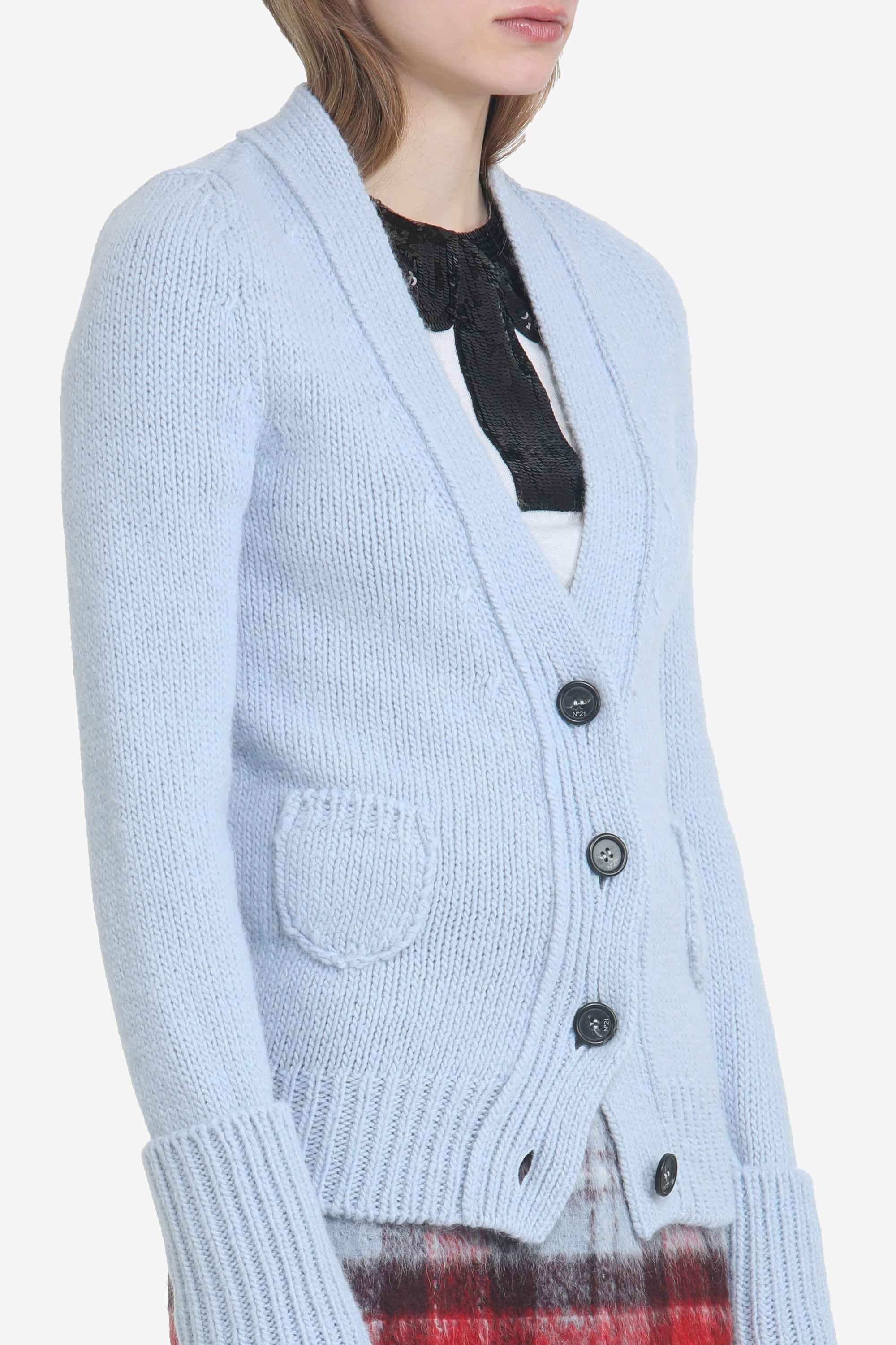 CARDIGAN WITH POCKETS - 5